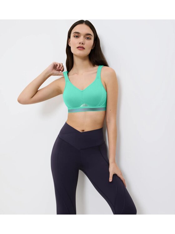 Triumph Triumph Biustonosz sportowy Triaction Cardio Flow P EX Zielony