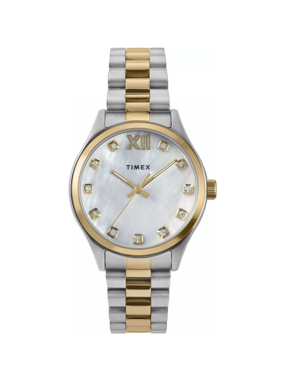 Timex Timex Hodinky TW2W85500 Stříbrná