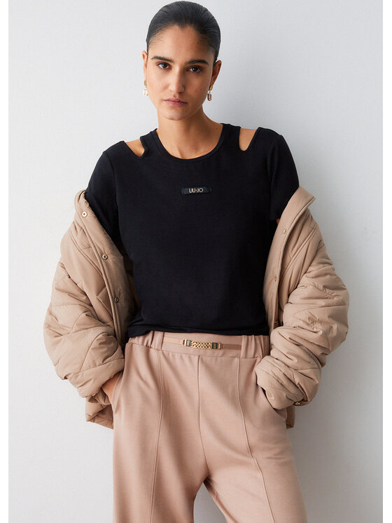 Liu Jo Liu Jo T-shirt TA6170JS00522222 Viola Regular Fit