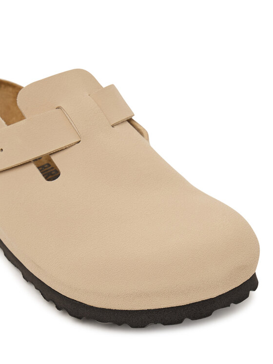 Birkenstock Birkenstock Ciabatte Boston Flower Buckle 1030630 D Beige