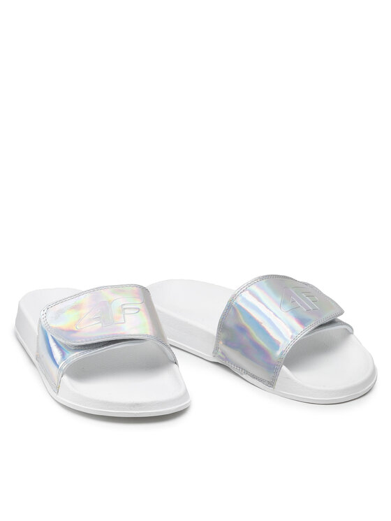 4F 4F Шльопанці HJL22-JKLD004 Срібний