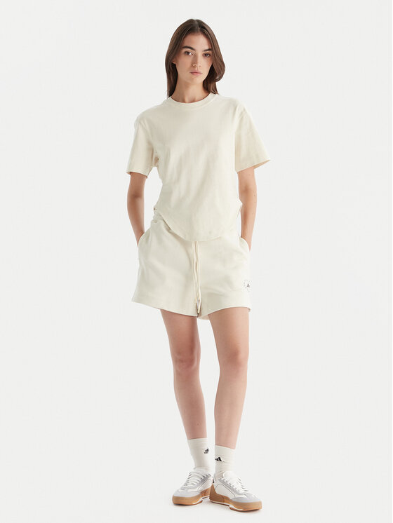 adidas by Stella McCartney adidas by Stella McCartney Sportshorts True Casuals JX6786 Beige Loose Fit