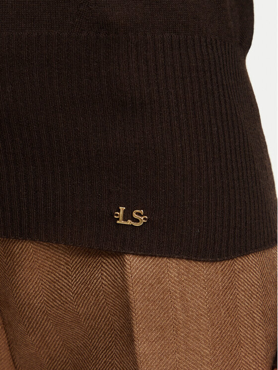 Luisa Spagnoli Luisa Spagnoli Golf Manos F 100524 Tumepruun Regular Fit
