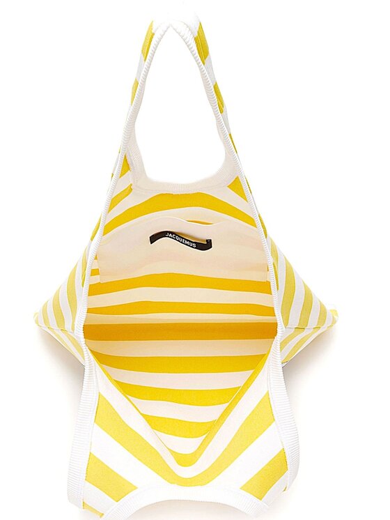 JACQUEMUS JACQUEMUS Τσάντα για ψώνια 243BA376 Κίτρινο