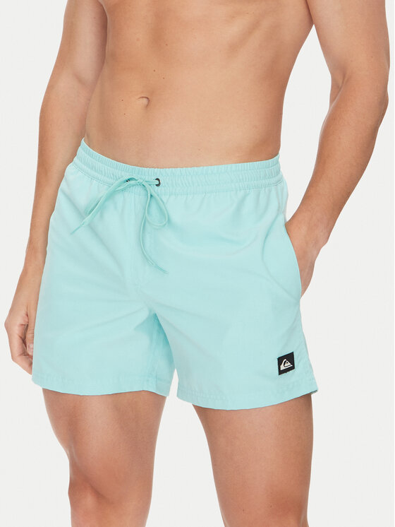 Quiksilver Męskie Szorty kąpielowe, rozmiar XXL, Turkusowe, Everyday Solid Volley EQYJV04120