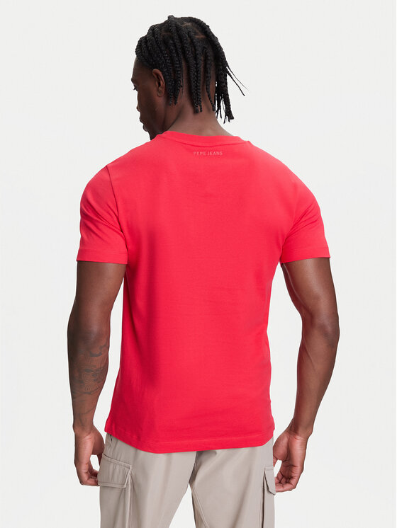 Pepe Jeans Pepe Jeans T-Shirt Red Bull Racing Logo RM500016 Κόκκινο Regular Fit