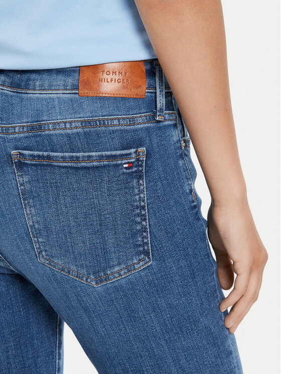 Tommy Hilfiger Tommy Hilfiger Blugi Como WW0WW42488 Albastru Skinny Fit
