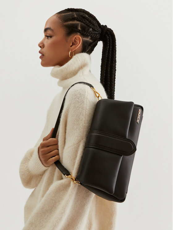 JACQUEMUS JACQUEMUS Ročna torba Le Bambimou 231BA052-3073 Črna