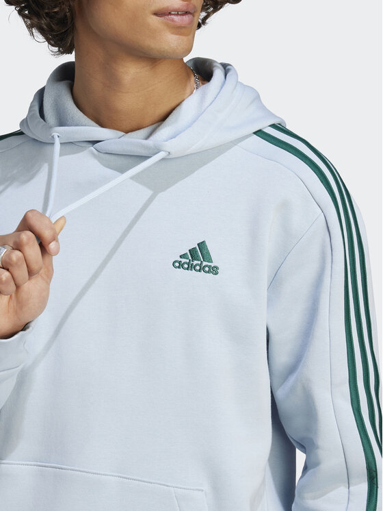 Felpa adidas clearance bianca e blu