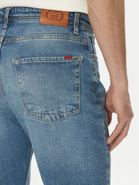 Liu Jo Liu Jo Jeans hlače QA5287 D4776 78890 Mornarsko modra Regular Fit