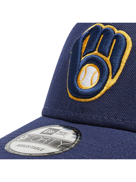 New Era New Era Cappellino Milwaukee Brewers The League 12344781 Blu scuro