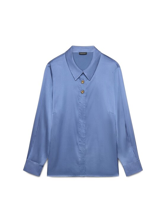 Fiorella Rubino Fiorella Rubino Koszula 5077T001556N024 Turkusowy Regular Fit