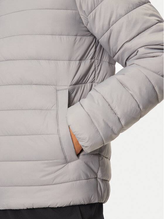 4F 4F Žieminė striukė 4FWAW24TDJAM483 Pilka Regular Fit