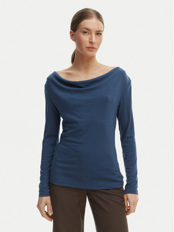 Vero Moda Bluzka Ice 10340793 Granatowy Regular Fit