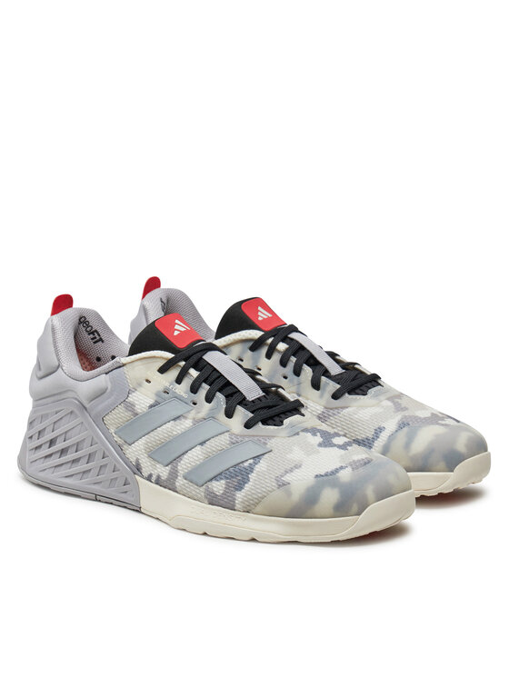 adidas adidas Παπούτσια για Γυμναστήριο Dropset 3 GFX ID8659 Γκρι