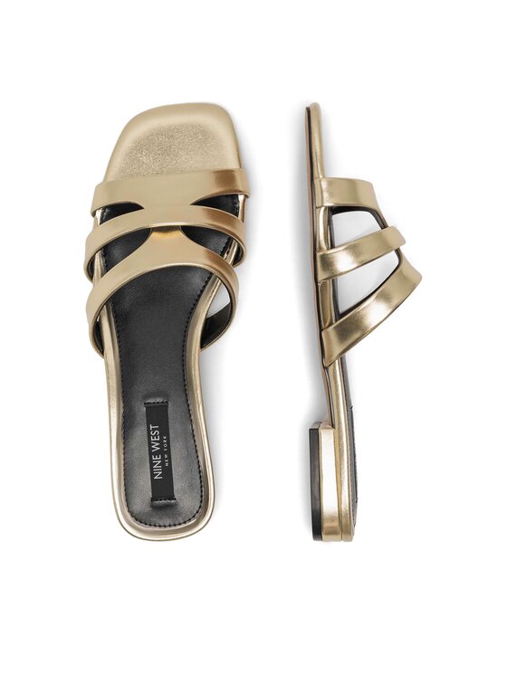 Nine West Nine West Klapki 123AL1207-1 Złoty