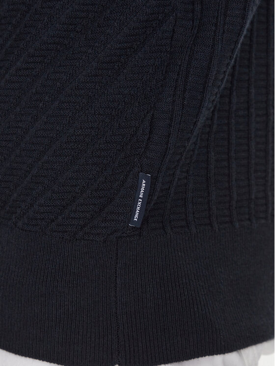 Armani Exchange Armani Exchange Golf 6RZM2J ZM3FZ 1510 Granatowy Regular Fit