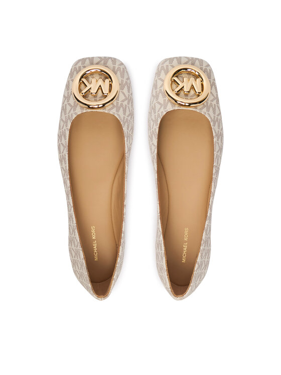 MICHAEL Michael Kors MICHAEL Michael Kors Balerina Milan Flex Ballet 40F5MLFP1B Ekru