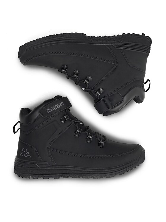Kappa Kappa Schnürschuhe Logo Astos 371B8CW-A0H Schwarz
