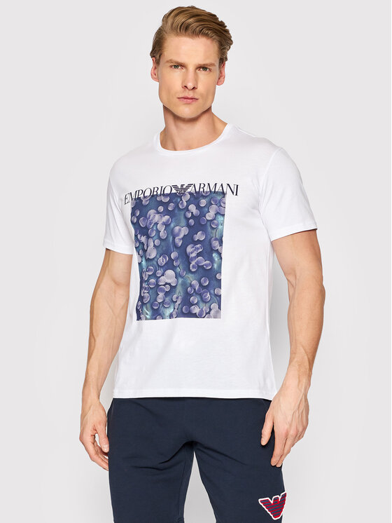 Emporio Armani Underwear Emporio Armani Underwear T-Shirt 211818 2R468 78710 Biały Regular Fit
