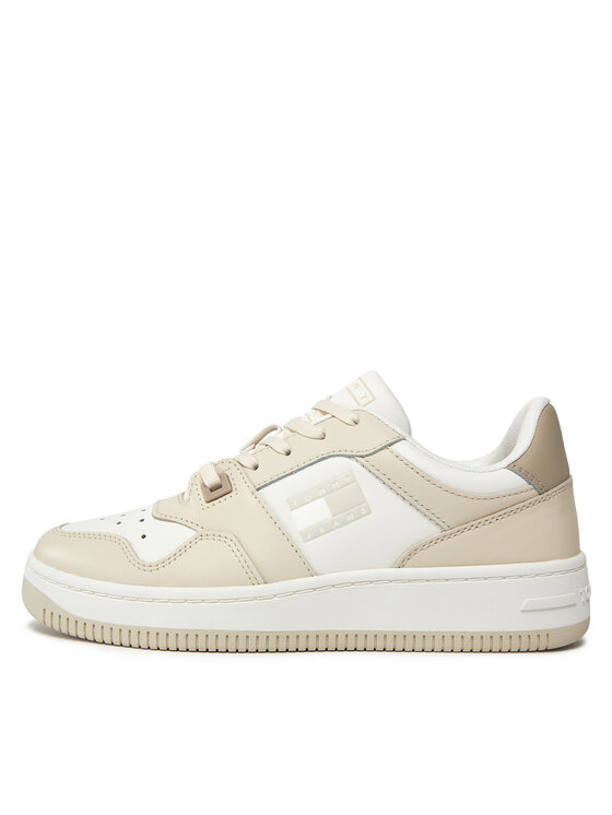 Tommy Jeans Tommy Jeans Αθλητικά Tjw Retro Basket Tonal Logo EN0EN02483 Μπεζ