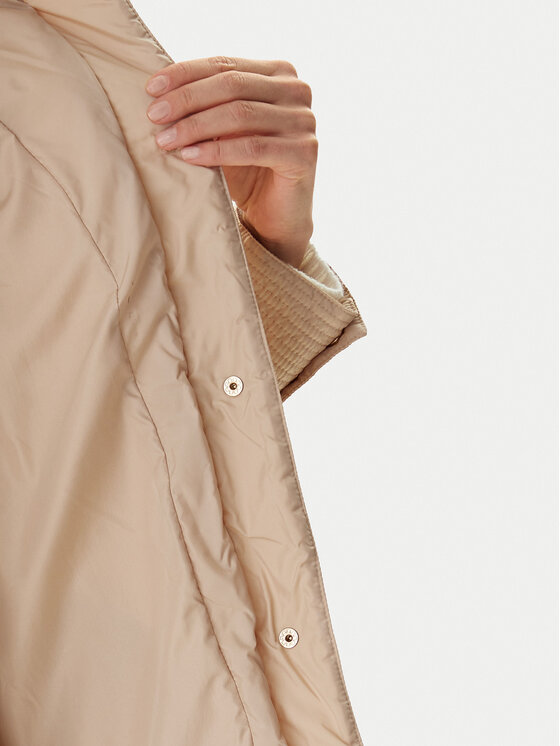 Fracomina Fracomina Übergangsjacke FR25WC3004O45301 Beige Regular Fit