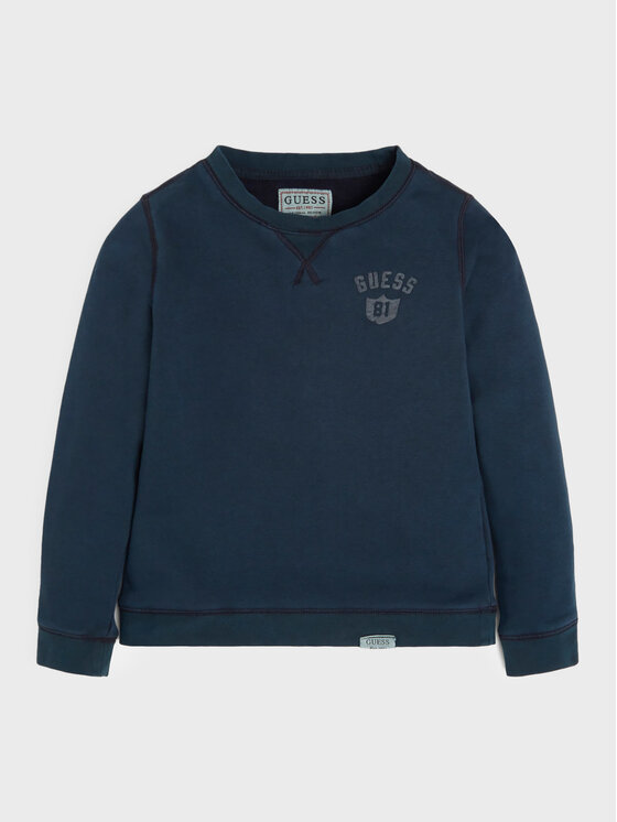 Guess Guess Sweatshirt L2YQ35 KB480 Dunkelblau Regular Fit