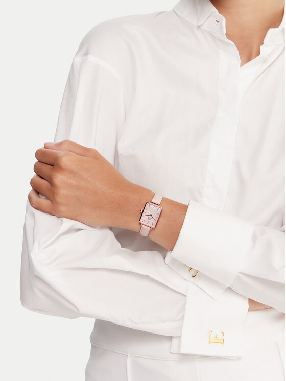 Daniel Wellington Daniel Wellington Pulkstenis Quadro Pressed DW00100508 Rozā zelts