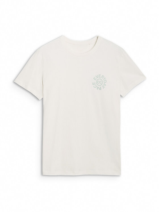 4F 4F T-shirt A NEW ROAD AHEAD Bianco Regular Fit