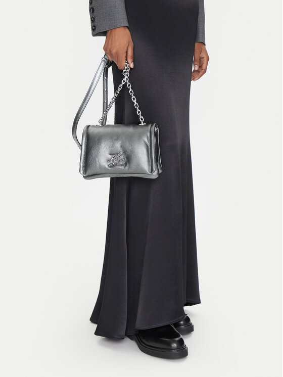 KARL LAGERFELD KARL LAGERFELD Torebka A1W30172 Srebrny