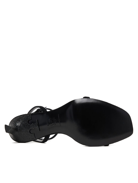 Tory Burch Tory Burch Sandali Pave Heeled 175463 Črna