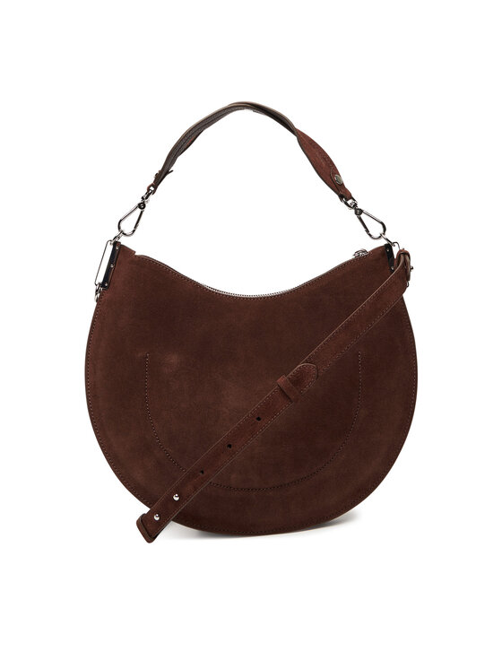 Coccinelle Coccinelle Ročna torba QKG Coccinellesunup Suede E1 QKG 13 02 01 Rjava