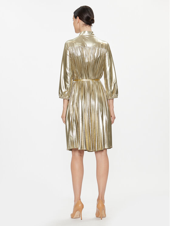 Marella Marella Abito da cocktail Circo 2336260338200 Oro Regular Fit