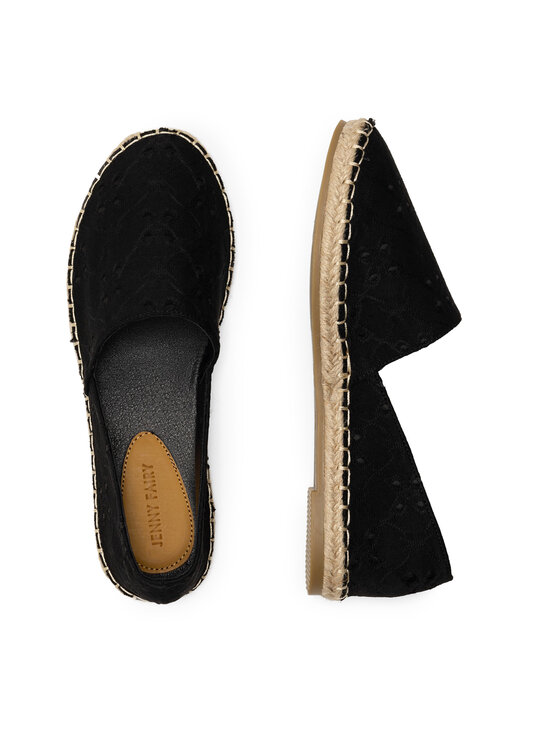 Jenny Fairy Jenny Fairy Espadrilles WS140703-01 Schwarz