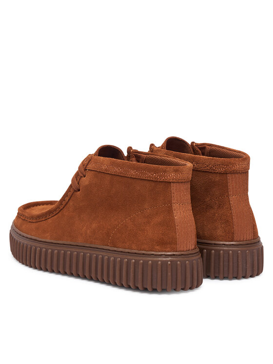 Clarks Clarks Półbuty Torhill Hi 26327243 Pomarańczowy