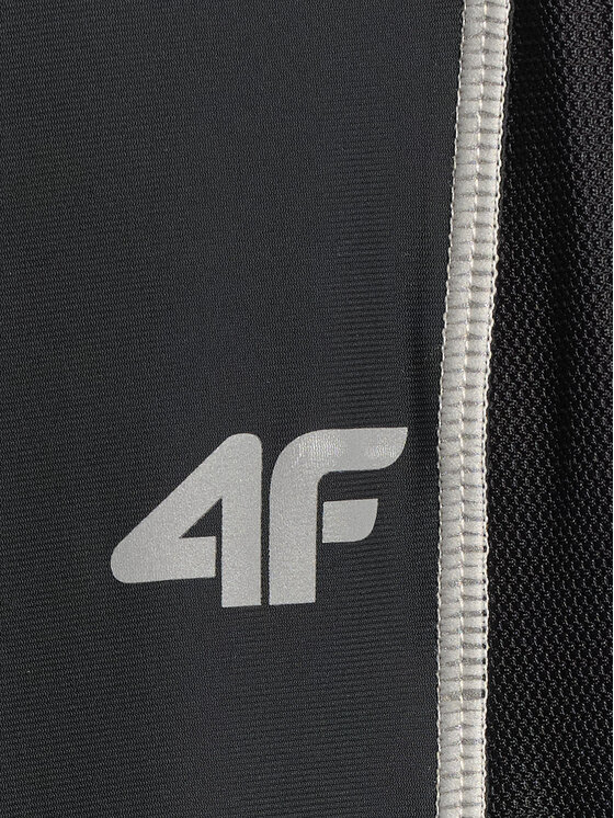 4F 4F Legginsy TREKKING Czarny Slim Fit
