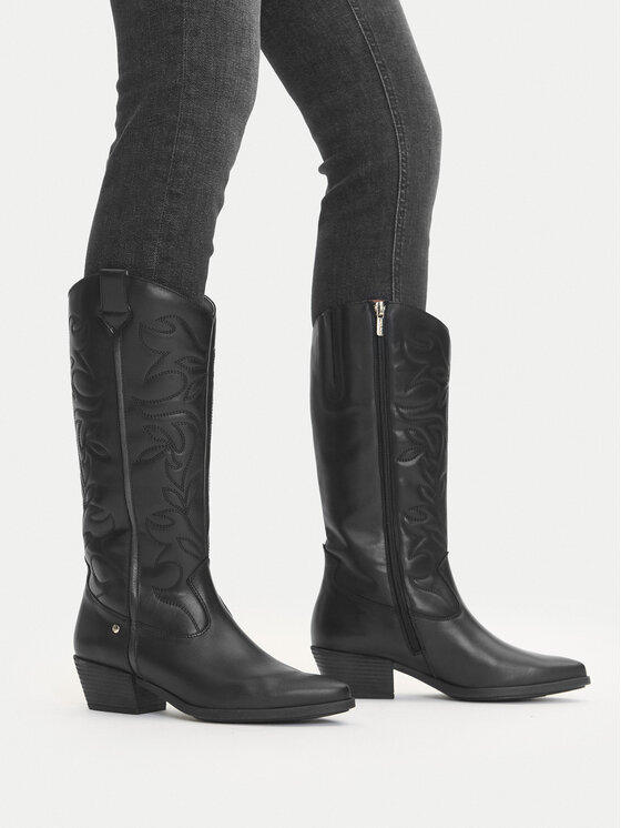 Pikolinos Cizme și botine cowboy W5Z-9769C1 Negru