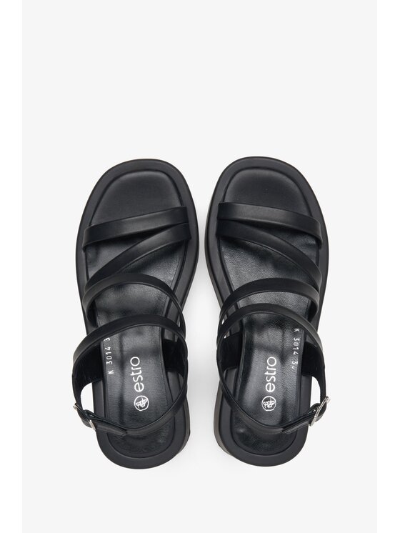 Estro Estro Σανδάλια ER00115096 Μαύρο
