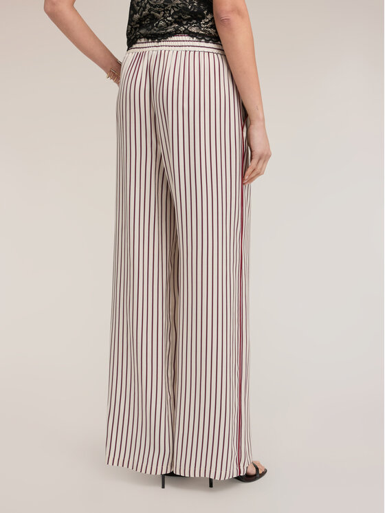 Motivi Motivi Pantaloni di tessuto P016W000857N001 Crema Over Fit