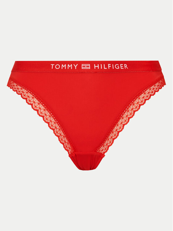 Tommy Hilfiger Tommy Hilfiger Klasične spodnje hlačke UW0UW04183 Rdeča