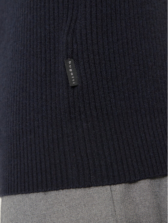 Bugatti Bugatti Sweater 7400 65563B Sötétkék Regular Fit