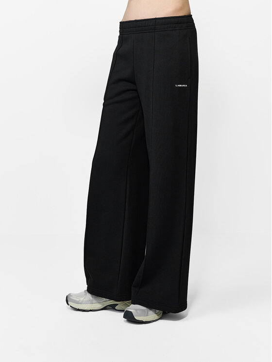 La Mania La Mania Spodnie dresowe APOLLO Czarny Basic Fit