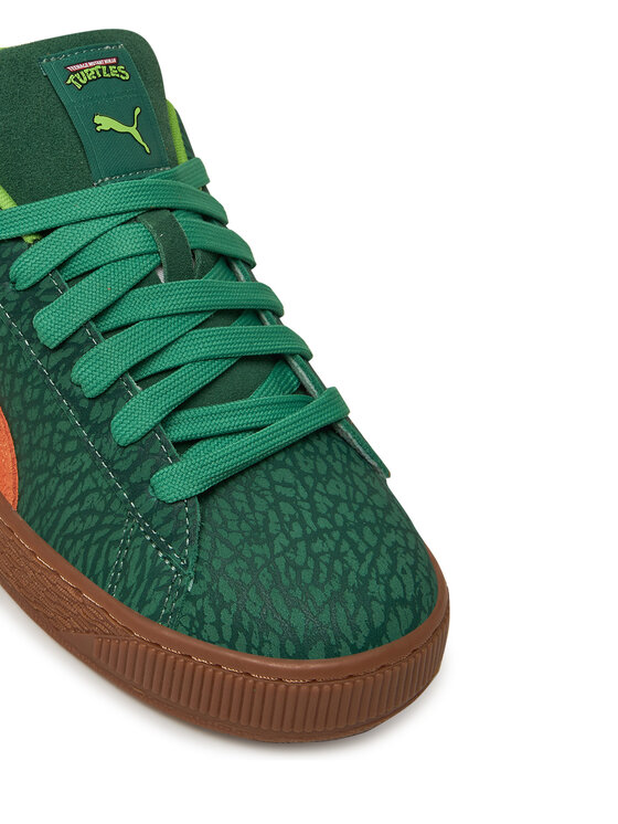 Puma Puma Sneakersy Suede XL TMNT 401304 01 Zielony