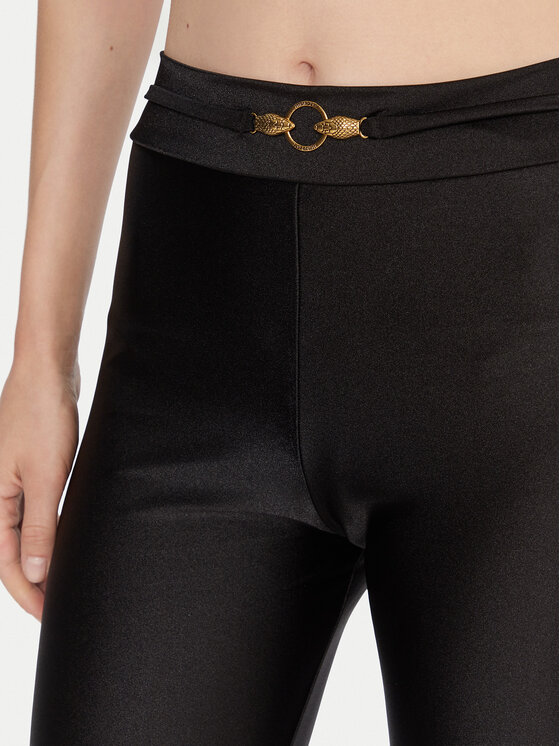 Just Cavalli Just Cavalli Leggings 79PAC1C1 J0108 Schwarz Flare Fit