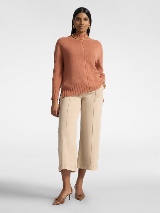 Elena Mirò Elena Mirò Sweter M098Z000863N006 Różowy Regular Fit