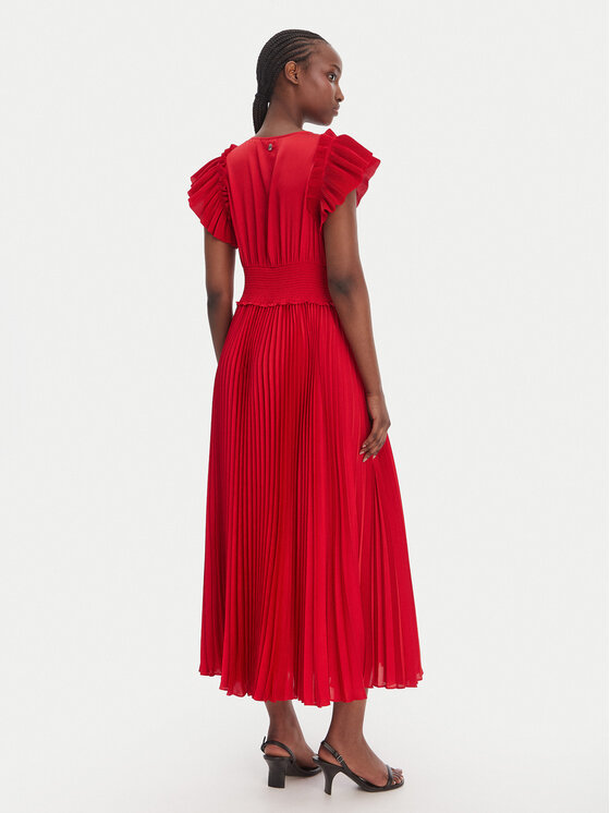 JOOP! JOOP! Коктейлна рокля Dilia2 30100585 Червен Regular Fit