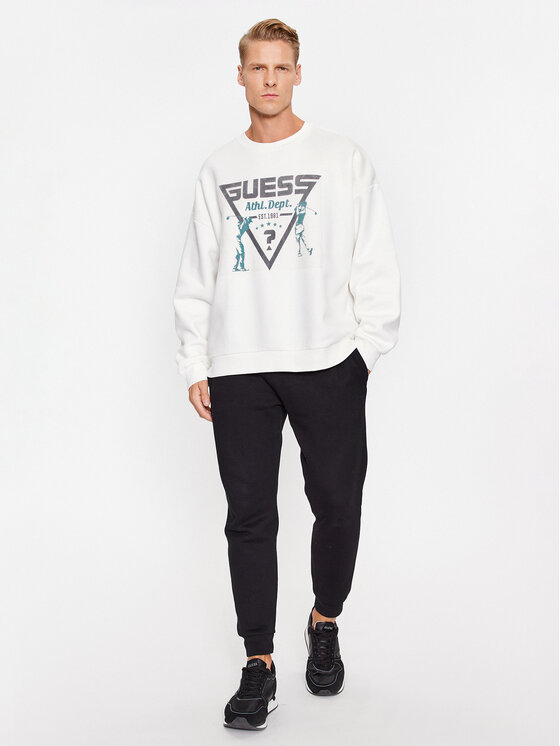 Guess Guess Sweatshirt Z3BQ08 KBXX1 Weiß Regular Fit