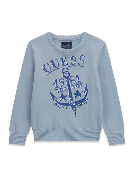 Guess Kids Guess Kids T-Shirt 181447 Niebieski Classic Fit