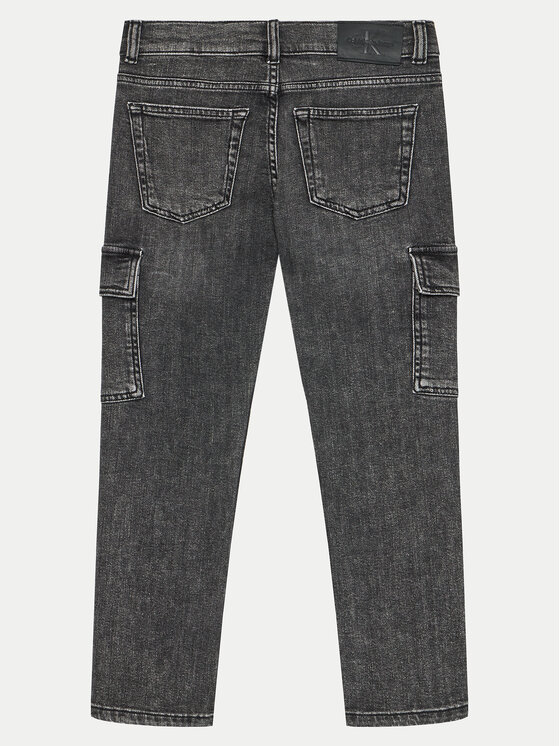 Calvin Klein Jeans Calvin Klein Jeans Džinsai IB0IB02190 Pilka Regular Fit