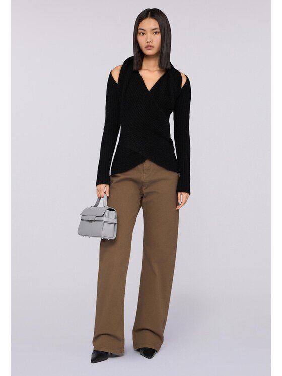 Trussardi Trussardi Cardigan M7376001127N033 Nero Slim Fit